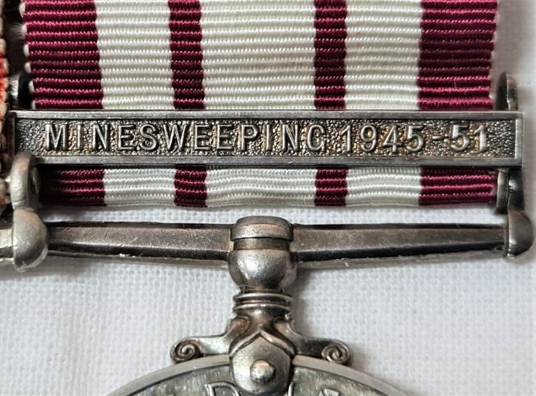 WW2 MINESWEEPING 1945 - 51 MEDAL GROUP 139632 REUBEN TREVAIL ROYAL NAVY - Image 5