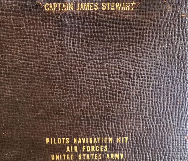 WW2 US Army Air Force flight navigation kit relating to Captain James Stewart