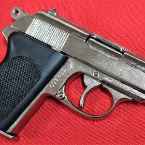 DENIX REPLICA GUN WALTHER PPK JAMES BOND STYLE PISTOL NICKEL