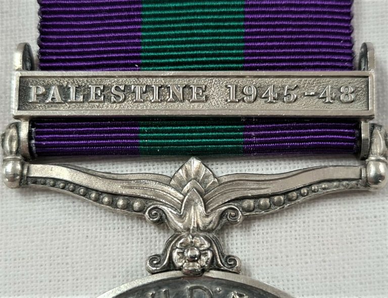 BRITISH ARMY MEDAL PALESTINE 1945 28996 SGT AFRICAN AUXILIARY PIONEER CORPS + WW2 - Image 3