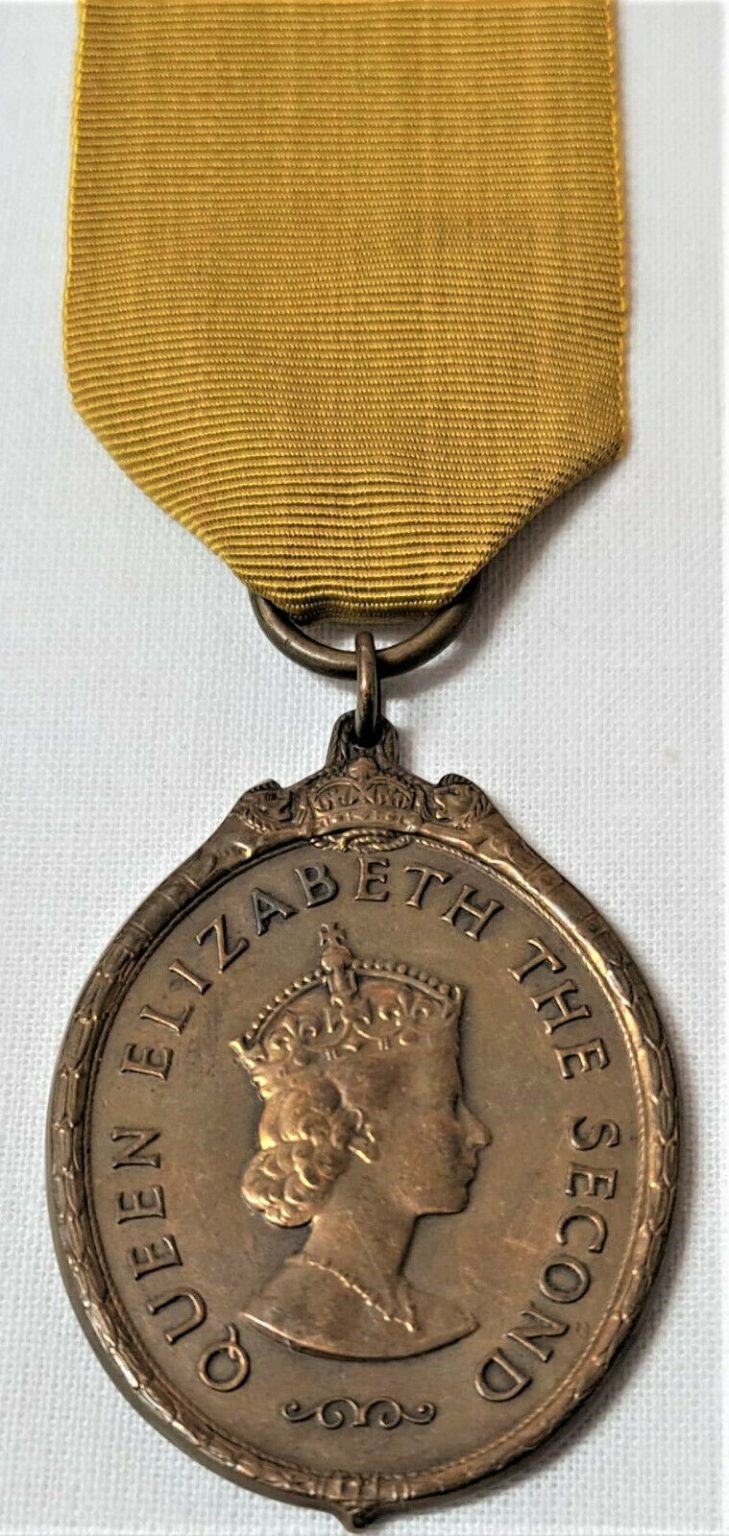 Badge of the Certificate of Honour for Southern Rhodesia EIIR medal 1950's - Image 3