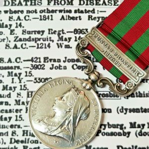 *DIED 1902* INDIA GENERAL SERVICE MEDAL PUNJAB CROSBIE ARGYLL SUTHERLND PRE WW1