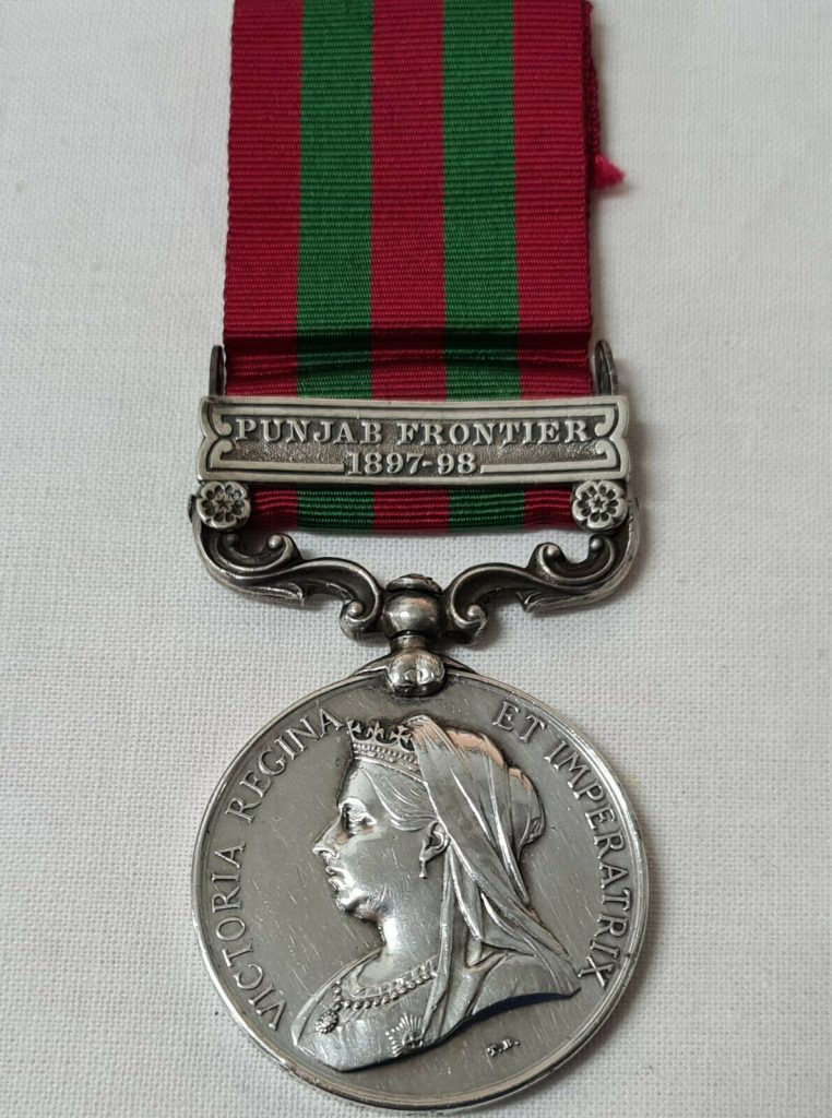 *DIED OF DISEASE SOUTH AFRICA 1902* INDIA GENERAL SERVICE MEDAL PUNJAB: PATRICK CROSBIE: ARGYLL SUTHERLAND: PRE WW1 - Image 2