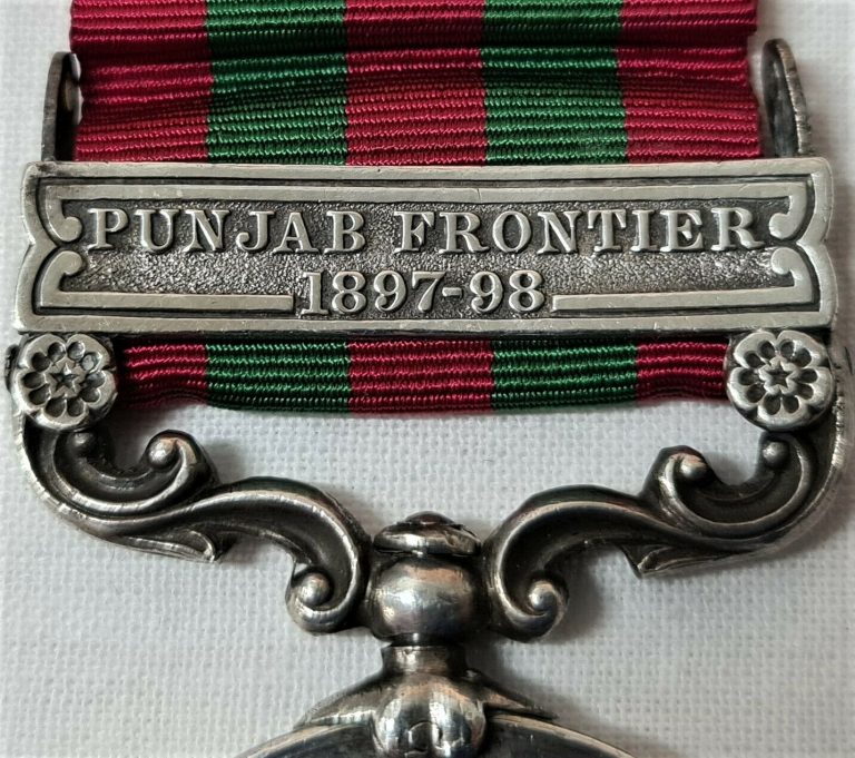 *DIED OF DISEASE SOUTH AFRICA 1902* INDIA GENERAL SERVICE MEDAL PUNJAB: PATRICK CROSBIE: ARGYLL SUTHERLAND: PRE WW1 - Image 3