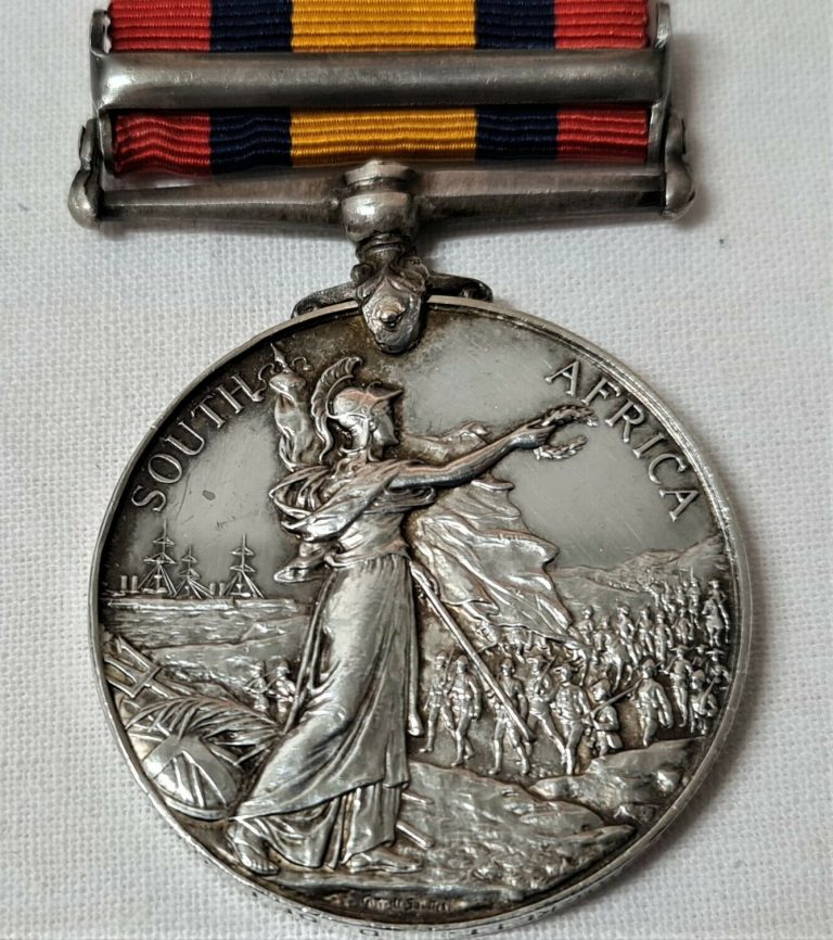 *DIED OF DISEASE* BOER WAR MEDAL 1180 FRANCIS DOCKETT DUKE EDINBURGH'S OWN RIFLES - Image 4