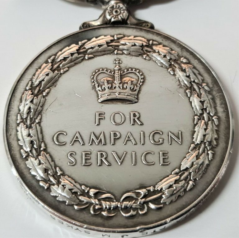 DUKE WELLINGTON'S REGT POST WW2 BRITISH GENERAL SERVICE MEDAL NORTHERN IRELAND - Image 6