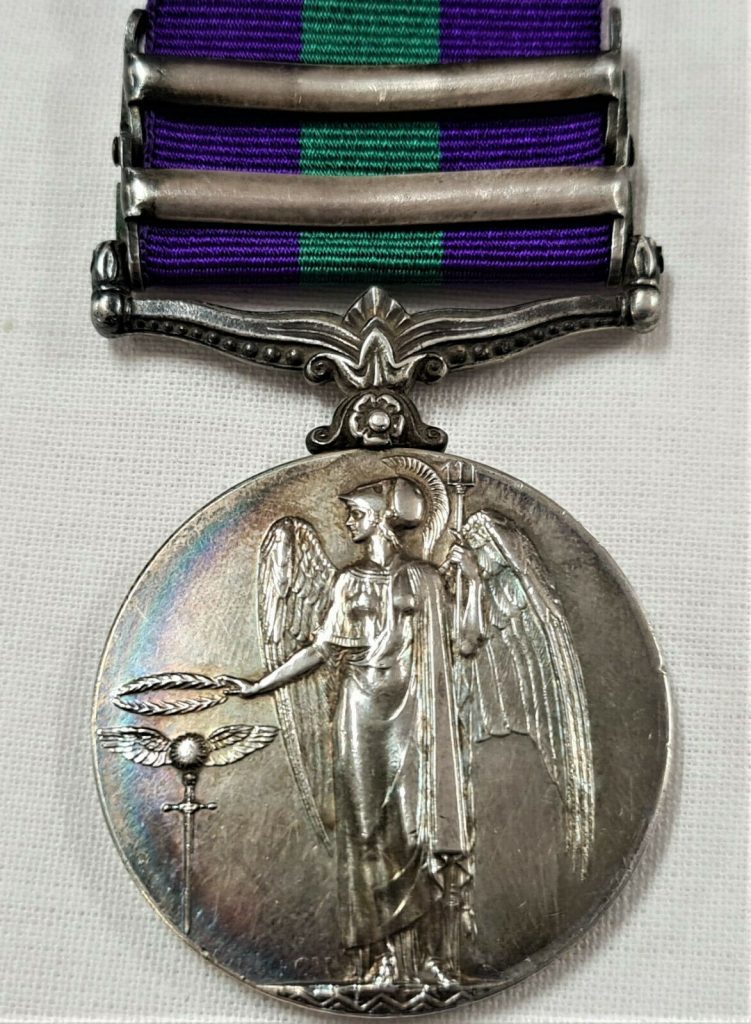 GENERAL SERVICE MEDAL IRAQ NW PERSIA 24361 STOKES ROYAL IRISH FUSILIERS WW1 ARMY - Image 4