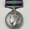 GENERAL SERVICE MEDAL PALESTINE 1945 PARROT ARGYLL & SUTHERLAND HIGHLANDERS +WW2 - Image 2
