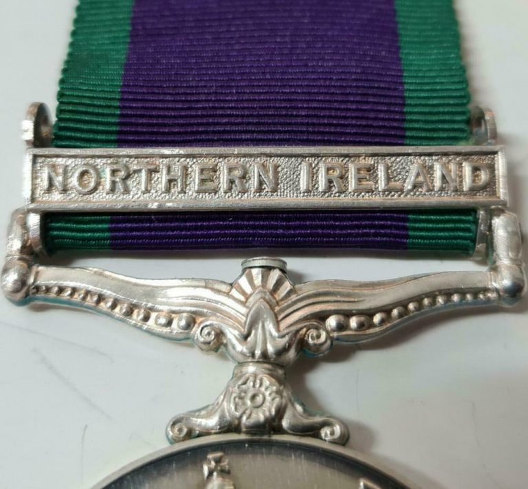 General Service Medal 1962 Northern Ireland 24266618 TPR P TAYLOR 15/19 HUSSARS - Image 3