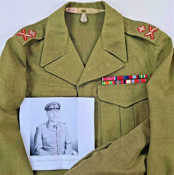 POST WW2 AUSTRALIAN ARMY GENERAL TIMOTHY CAPE FREDERICK BD UNIFORM JACKET PANTS