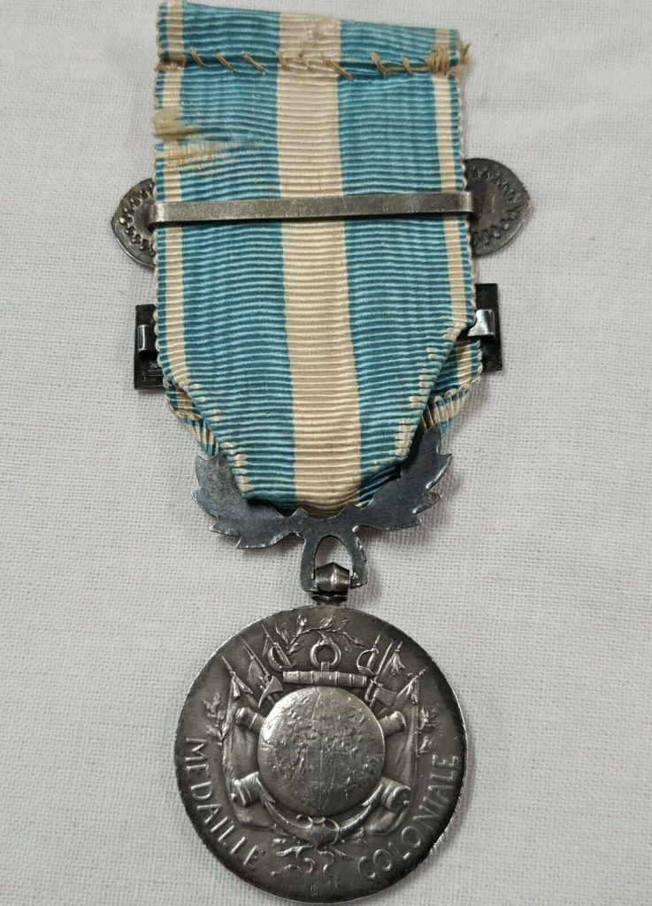 PRE WW1 FRENCH COLONIAL CAMPAIGN MEDAL MAROC CLASPS ARMY MILITARY - Image 5