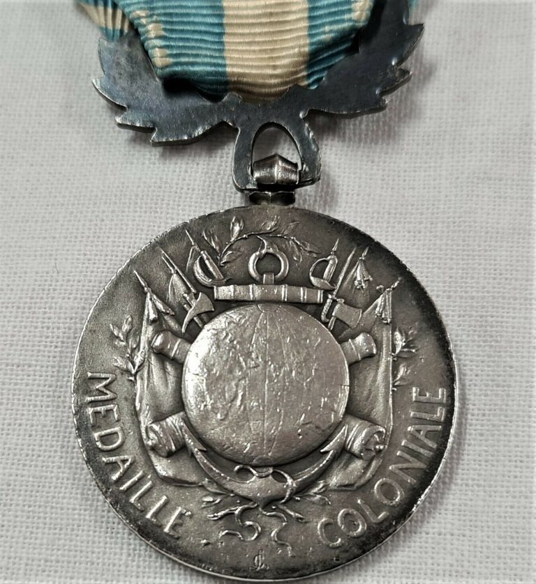 PRE WW1 FRENCH COLONIAL CAMPAIGN MEDAL MAROC CLASPS ARMY MILITARY - Image 6