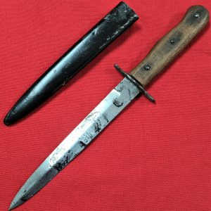 RARE WW2 GERMANY TRENCH BOOT KNIFE DAGGER & SHEATH