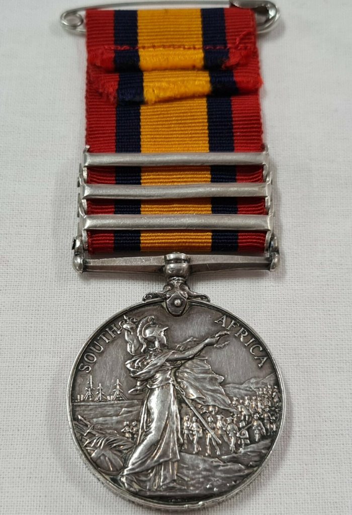 TRANSKEI & TEMBULAND MOUNTED RIFLES BOER WAR MEDAL 819 J G HENDERSON PRE WW1 - Image 4