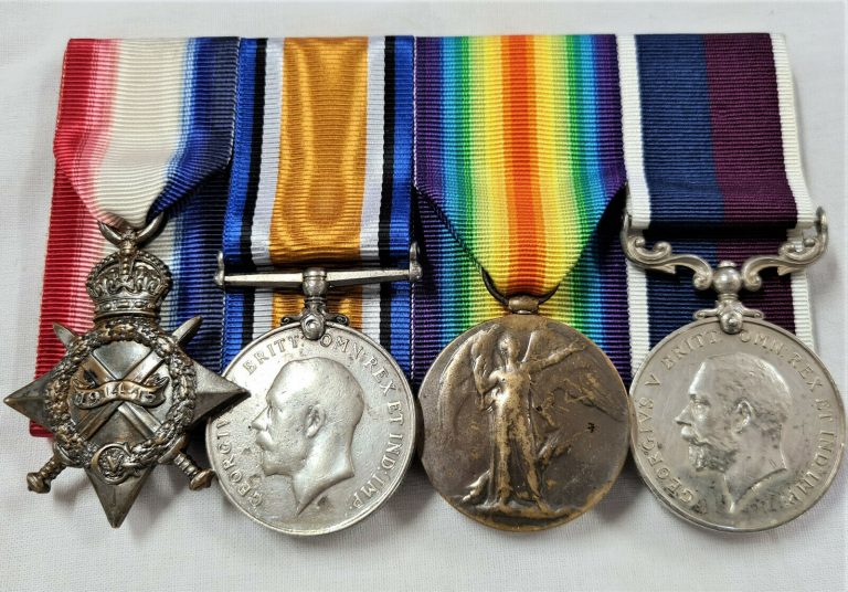 WIA SALONIKA WW1 CAMERON HIGHLANDERS & RAF MEDALS S17519 WALTER SCOTT: GLASGOW - Image 2