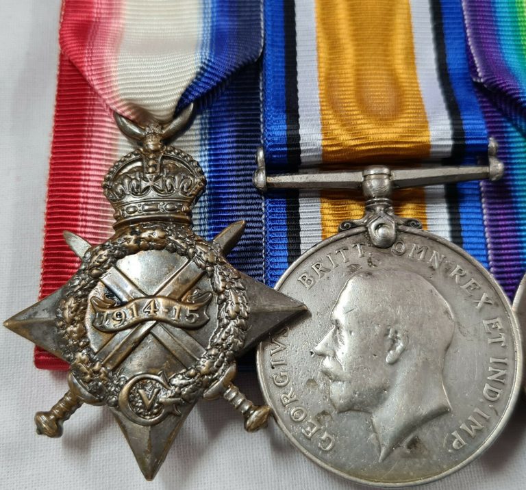 WIA SALONIKA WW1 CAMERON HIGHLANDERS & RAF MEDALS S17519 WALTER SCOTT: GLASGOW - Image 3