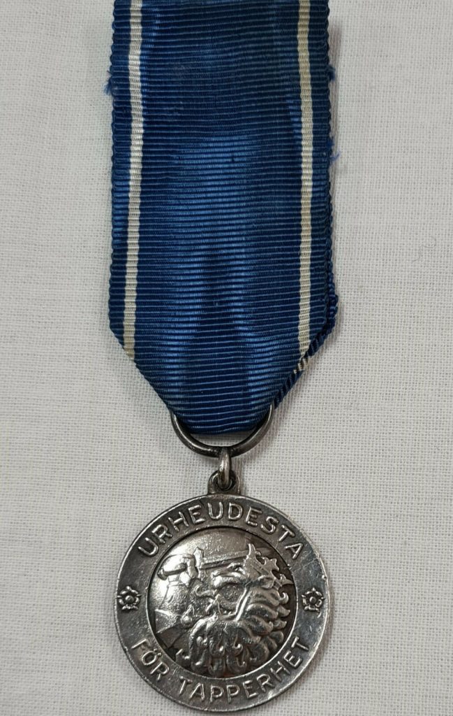 WW1 FINLAND MEDAL OF LIBERTY, 1ST CLASS, 1918 BY SPORRONG & CO - Image 2