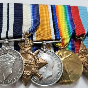WW2 DSM & WW1 MEDALS PETTY OPFFICER MARTIN JUTLAND WW2 MINESWEEPERS
