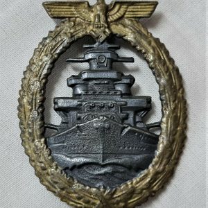 WW2 GERMAN KREIGESMARINE HIGH SEAS FLEET BADGE