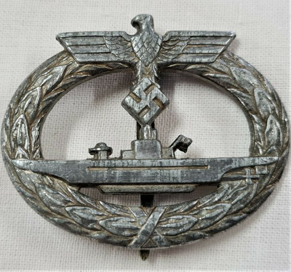 WW2 GERMAN NAVY KRIEGSMARINE U BOAT SUBMARINE BADGE