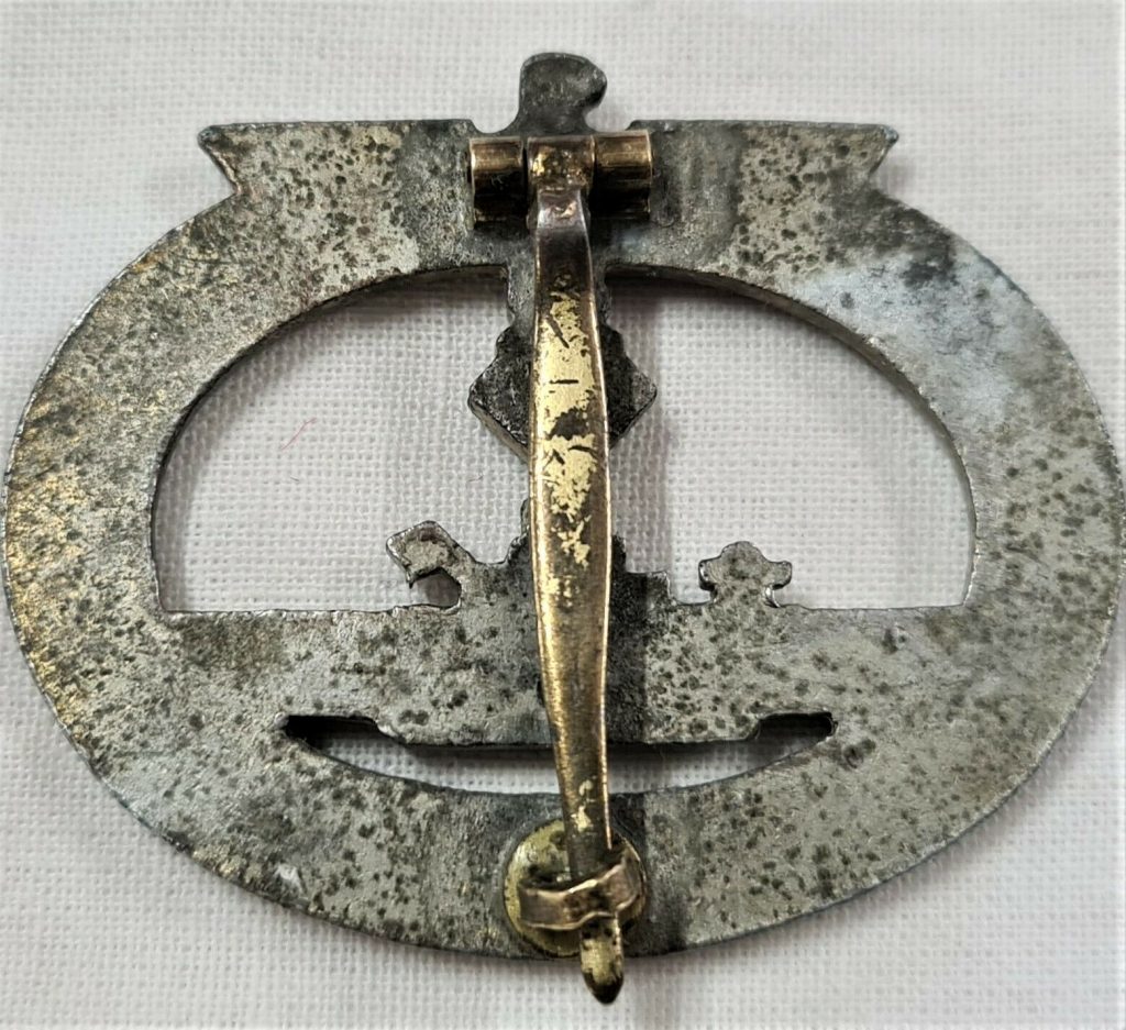 WW2 GERMAN NAVY KRIEGSMARINE U BOAT SUBMARINE BADGE | JB Military Antiques