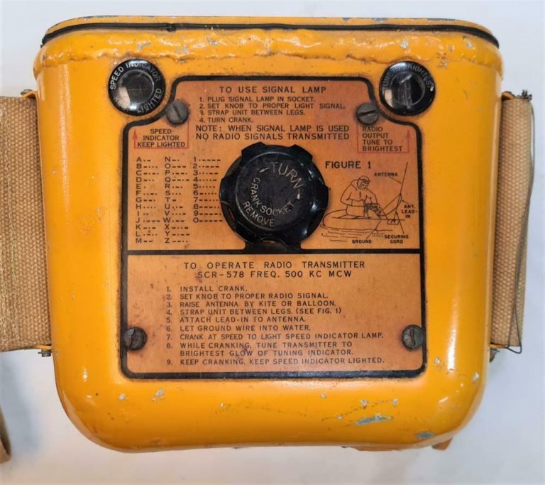 WW2 Korea Australian RAAF RAF Gibson Girl SCR578 survival radio transmitter - Image 4