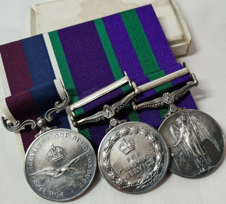 OMAN REBELLION & ADEN EMERGENCY LONG SERVICE MEDAL GROUP TO P. O’LEARY. R.A.F. - Image 5