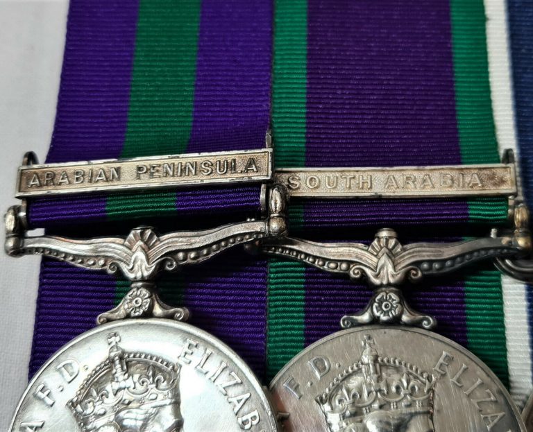 OMAN REBELLION & ADEN EMERGENCY LONG SERVICE MEDAL GROUP TO P. O’LEARY. R.A.F. - Image 3