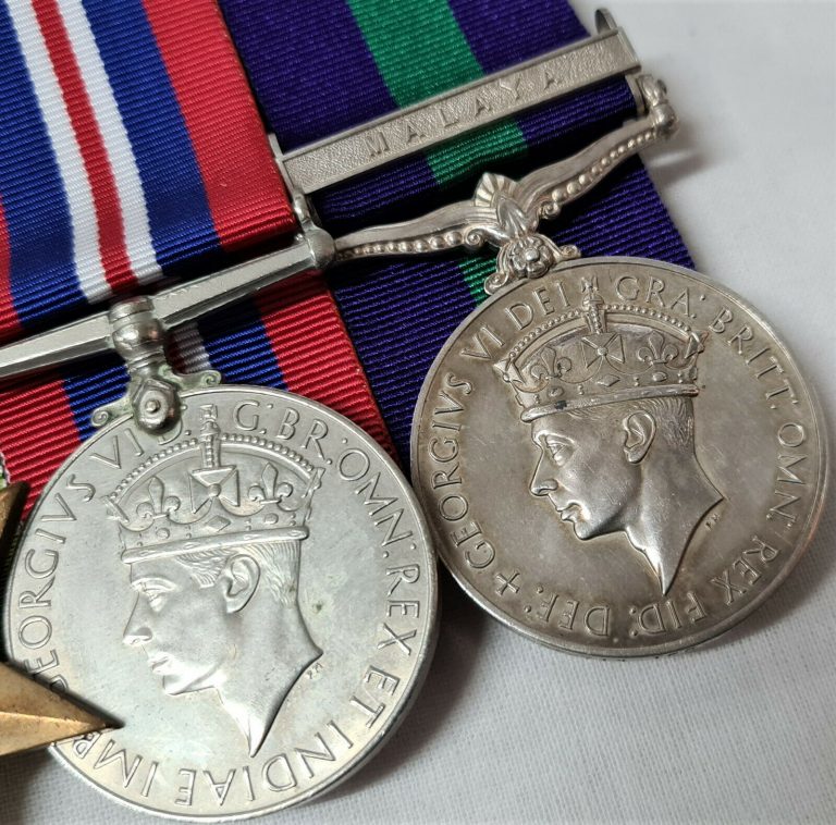 RARE WW2 NAVY & 13/18 HUSSARS LANDING CRAFT MALAYA ARMOURDED CAR MEDALS SILCOCK - Image 9