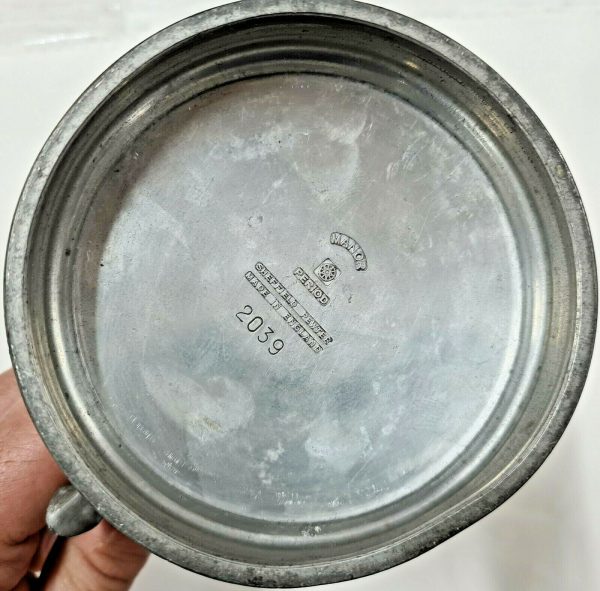 1950s ROYAL AUSTRALIAN AIR FORCE SHEFFIELD PEWTER AWARD BEER TANKARD POST WW2 - Image 4