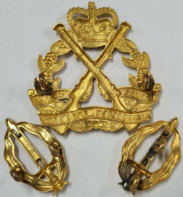 1953-60 ROYAL AUSTRALIAN INFANTRY CORPS UNIFORM CAP BADGE SET VIETNAM WAR - Image 4