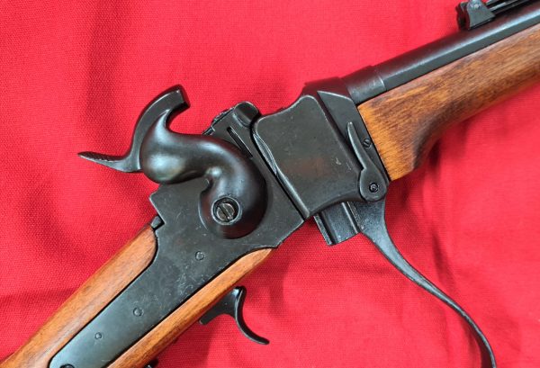 US 1859 SHARPS LEVER ACTION REPLICA RIFLE BY DENIX LITTLE BIGHORN CIVIL WAR - Image 3