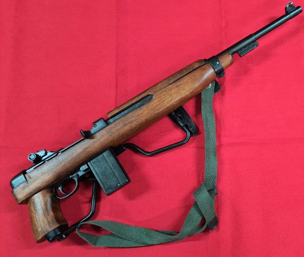 US M1 CARBINE 1944 PARATROOPERS FOLDING STOCK RIFLE WITH SLING DENIX REPLICA 1132/C - Image 11