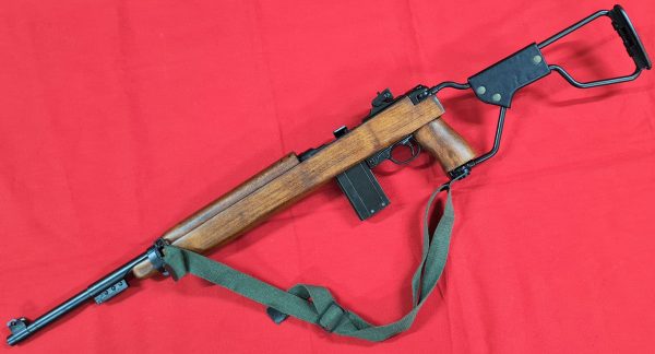 US M1 CARBINE 1944 PARATROOPERS FOLDING STOCK RIFLE WITH SLING DENIX REPLICA 1132/C - Image 5