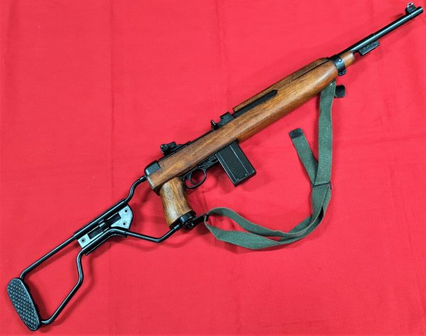 US M1 CARBINE 1944 PARATROOPERS FOLDING STOCK RIFLE WITH SLING DENIX REPLICA 1132/C - Image 2