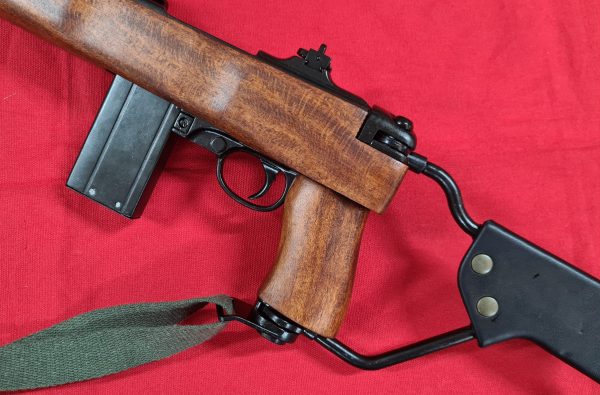 US M1 CARBINE 1942 PARATROOPERS FOLDING STOCK RIFLE WITH SLING DENIX REPLICA 1131/C - Image 11