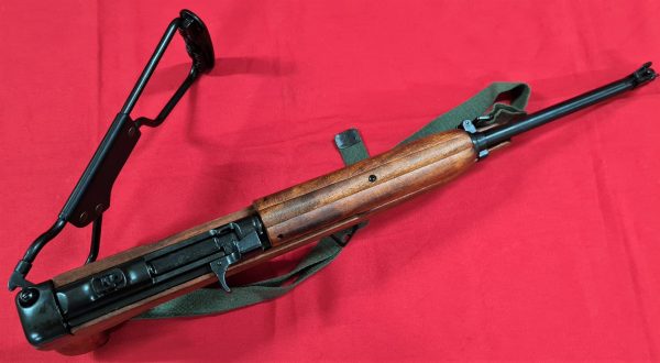 US M1 CARBINE 1942 PARATROOPERS FOLDING STOCK RIFLE WITH SLING DENIX REPLICA 1131/C - Image 8