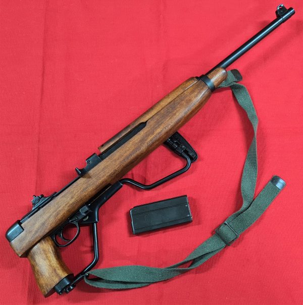 US M1 CARBINE 1942 PARATROOPERS FOLDING STOCK RIFLE WITH SLING DENIX REPLICA 1131/C - Image 5