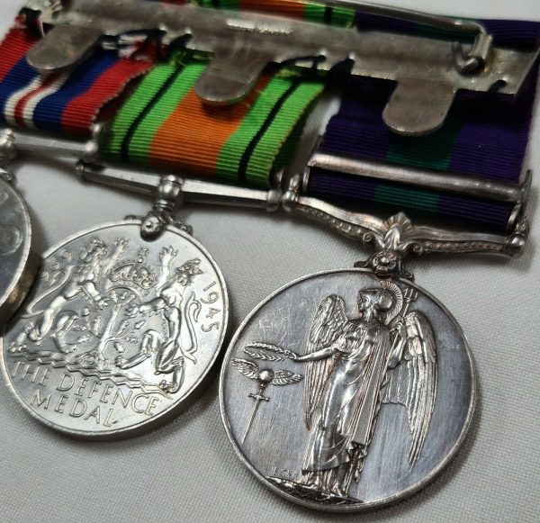 4342208 *DRUMMER* STANLEY JACKSON EAST YORKSHIRE REGIMENT PALESTINE & WW2 MEDALS - Image 6