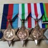 BRITISH ARMY WW2 OFFICERS LONG SERVICE MEDAL GROUP CAPTAIN WILLIAM PAIN MID TED - Image 3