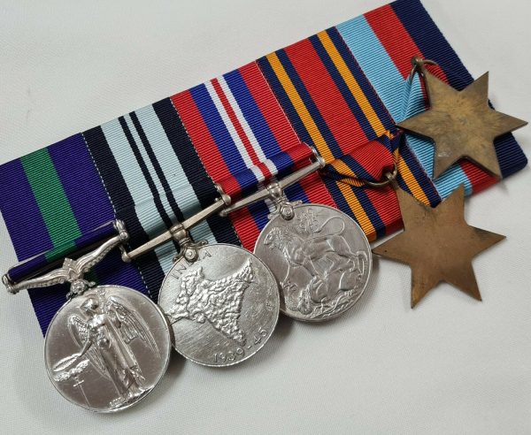 *DOGRA MACHINE GUN BATTALION* WW2 BURMA & INDONESIA MEDALS 11699 SEPOY SURAT RAM - Image 8