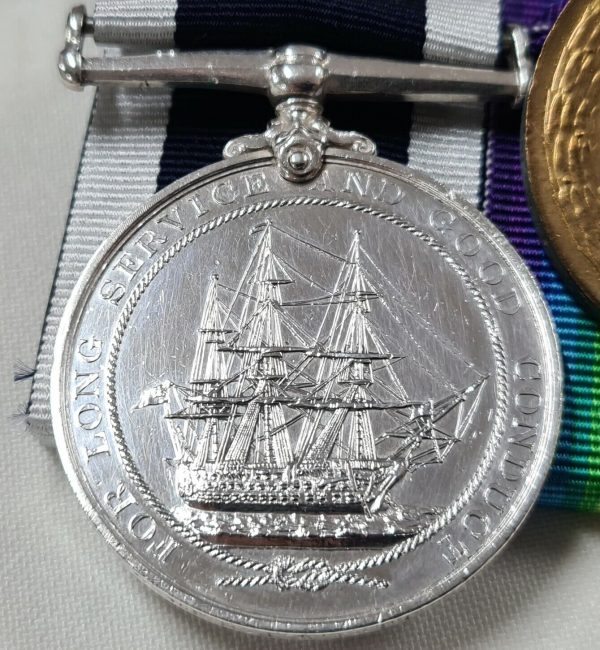 HMS DORIS GALLIPOLI WW1 ROYAL NAVY MEDALS 283064 CHIEF PETTY OFFICER EVANS - Image 10