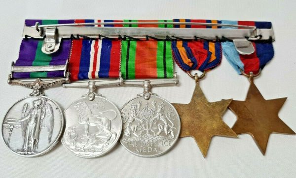 MAJOR FISH 2ND INDIAN AIR FORMATION WW2 BURMA & S.E. ASIA 1945 - 46 MEDALS ROYAL SIGNALS - Image 7