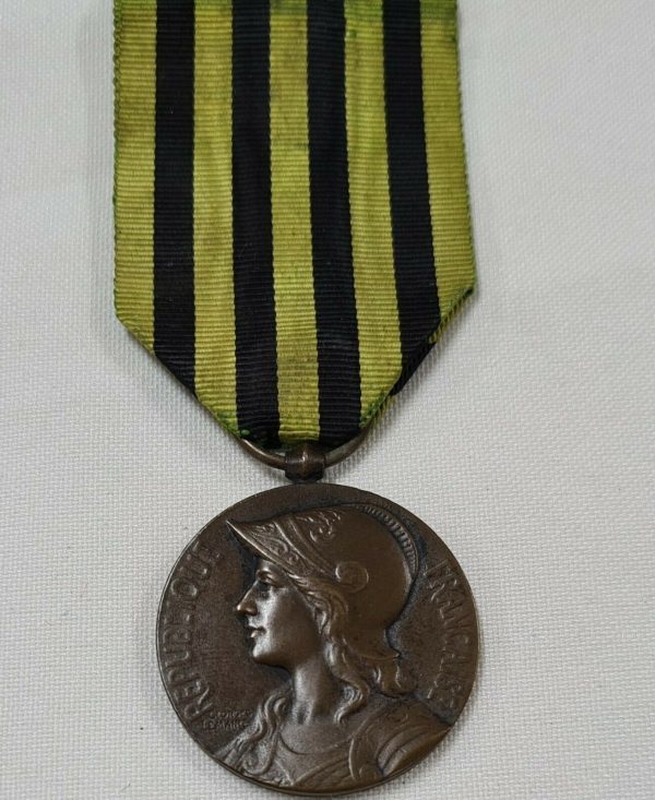 PRE WW1 FRANCO GERMAN WAR CAMPAIGN SERVICE MEDAL 1870-1871 FRANCE GERMANY - Image 2