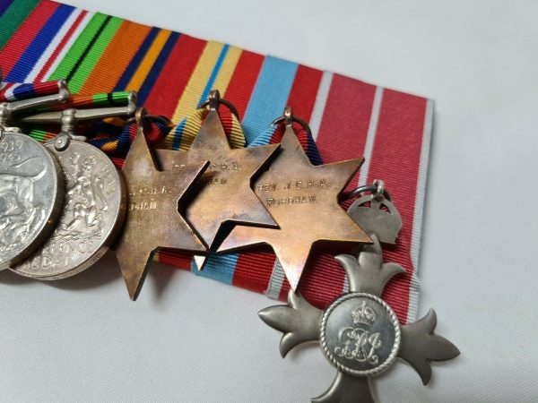 RARE DUTCH EAST INDIES MBE WW2 BRITISH ARMY CHAPLAINS MEDALS REVEREND FORDHAM BURMA - Image 8