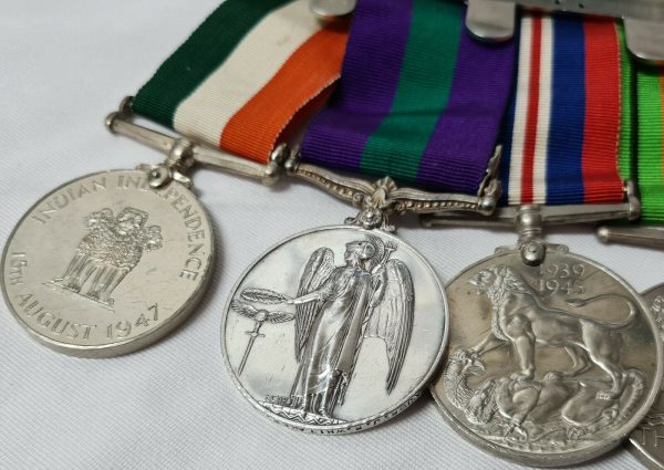 RARE JAVA MID WW2 & SE ASIA 1945 MEDALS LT COLONEL JOHN WHITAKER REME INDIA ARMY - Image 6