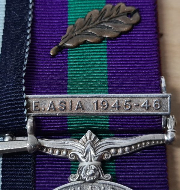 RARE SE ASIA MID INDIAN ARMY WW2 SUMATRA GARHWAL RIFLES MEDALS HAVILDAR BISH - Image 5