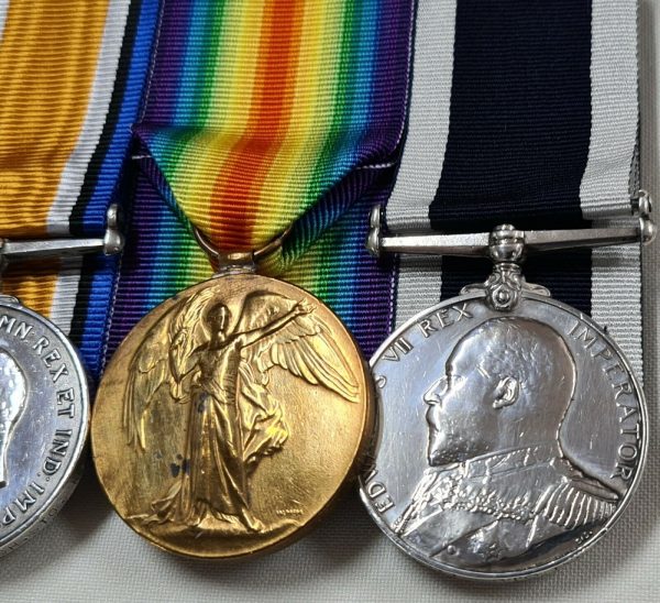 *SUNK GALLIPOLI* HMS IRRESISTIBLE WW1 ROYAL NAVY MEDALS 177170 CHIEF STOKER HILL - Image 3