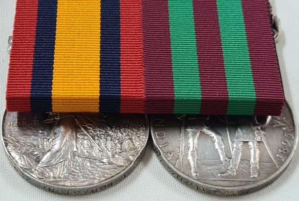 TIRA CAMPAIGN & BOER WAR MEDALS 3424 PTE BORASTON DUKE OF CORNWALL LIGHT INFANTRY - Image 8