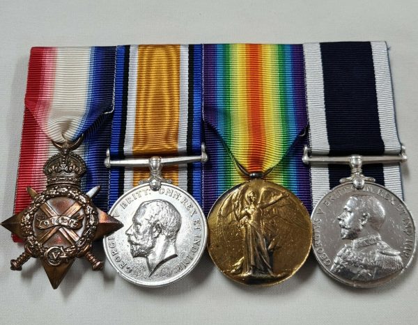 *TORPEDO BOAT* WW1 ROYAL NAVY MEDAL GROUP -  K.1399 CHIEF STOKER JOHM FOUNTAIN - Image 2